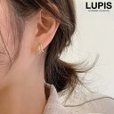 LUPIS トリプルラインラグジュアリーフープピアス【S925ポスト】 アクセサリー(4)