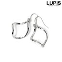 LUPIS メタルツイストフレームフックピアス アクセサリー