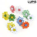 LUPIS バイカラーフラワーピアス【S925ポスト】 アクセサリー