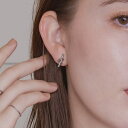 LUPIS 【金属アレルギー対応 316L】ノットステンレスピアス アクセサリー