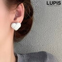 LUPIS 編み込みハートピアス【S925ポスト】 アクセサリー