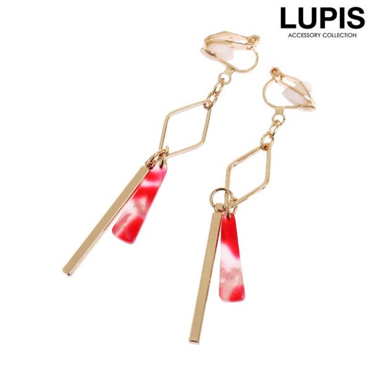 LUPIS ロンバスバーマーブルイヤリング アクセサリー
