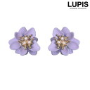 【5/16 1:59まで 5%OFFクーポン】LUPIS エレガントフラワーイヤリング【クリップ式】 アクセサリー