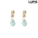 【5/16 1:59まで 5%OFFクーポン】LUPIS パール×シーグラスクリップイヤリング アクセサリー