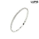 【5/16 1:59まで 5%OFFクーポン】LUPIS ラインストーンブレスレット 【プチプラ ゴム バングル ストーン ラインストーン ブレスレット Y2K...