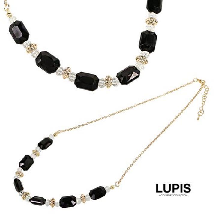 LUPIS クラシカルストーンネックレス 【チェーン クラシカル ストーン アクセサリー アクセ レディース 女性 激安 ギフト プレゼントおしゃれ 人気 春夏...