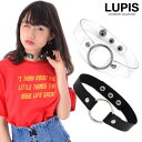 LUPIS シルバーリングチョーカーネックレス アクセサリー