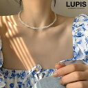 LUPIS 2wayツイストパールチョーカーネックレス アクセサリー