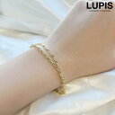 LUPIS 2連チェーンブレスレット アクセサリー