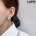 【5/16 1:59まで 5%OFFクーポン】LUPIS メタルボールイヤリング アクセサリー