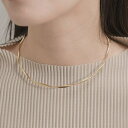 LUPIS 【金属アレルギー対応 316L】ツイストステンレスネックカフ アクセサリー