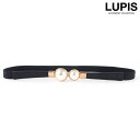 LUPIS ツインパールゴムベルト 【プチプライス 幅細 華奢 かわいい 上品 ギフト プレゼント おしゃれ 人気 トレンド レディース 女性 アクセサリー 春...
