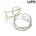 LUPIS シンプルラインワイドバングル アクセサリー