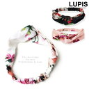 【10%OFFクーポン!11/27(木)1:59まで】LUPIS BIGフラワーヘアカチューム 【ヘアアクセサリー 髪飾り アクセサリー アクセ レディース 女...