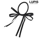 LUPIS ブラックリボンヘアゴム 【ヘアアクセサリー アクセサリー アクセ レディース 女性 激安 ギフト プレゼント おしゃれ 人気 春夏 秋冬 オールシー...