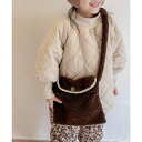 【5/16 1:59まで 5%OFFクーポン】aimoha kids 【aimoha-KIDS-】韓国子供服 モコモコショルダーバッグ【AW】 バッグ・鞄