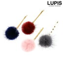 LUPIS ファーゴールドヘアピン 【ヘアアクセサリー アクセサリー アクセ レディース 女性 激安 ギフト プレゼント おしゃれ 人気 秋冬】 ヘアアクセサリ...