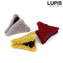 【5/16 1:59まで 5%OFFクーポン】LUPIS ボアトライアングルヘアクリップ 【ヘアアクセサリー アクセサリー アクセ レディース 女性 激安 ギフ...