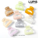 【5/16 1:59まで 5%OFFクーポン】LUPIS クリアマットバンスクリップ【ヘアアクセサリー】 ヘアアクセサリー