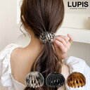 【5/16 1:59まで 5%OFFクーポン】LUPIS べっ甲ポニーリング【ヘアアクセサリー】 ヘアアクセサリー