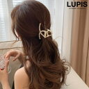【マラソン期間中 5%OFFクーポン】LUPIS ループラインパールバンスクリップ ヘアアクセサリー