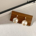 LUPIS コットンパールピアス【S925ポスト】 アクセサリー