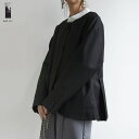 and it ノーカラージャケット オケージョン フォーマル ジャケット レディース 入学式 入園式 卒業式 卒園式 七五三 ママスーツ 母 スーツ オフィス ママコーデ 体型カバー ハレの日 春 夏 ブラック 黒 S M L スーツ