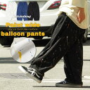 ONE 4 PREMIUM ペイント ワイド バルーンパンツ メンズ ワイドパンツ レディース デニム パンツ ボトムス ジーンズ 太い バルーンシルエット ボ...