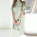 【5/15限定 15%OFFクーポン】ANGELCLOSET チュニックTシャツ サイドスリット トップス