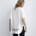 【マラソン期間中 5%OFFクーポン】ANGELCLOSET ロングtシャツ レディース 韓国 ロゴT トップス