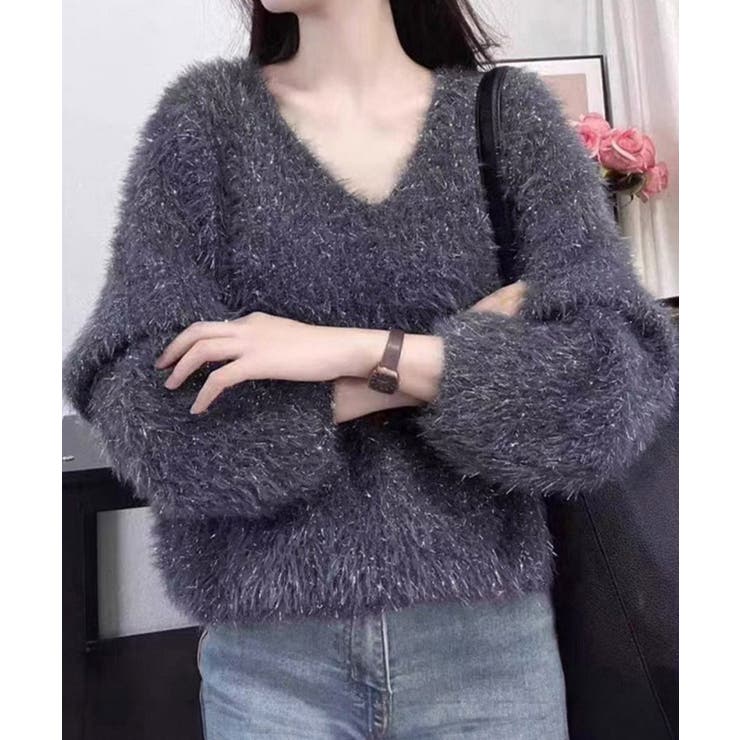 SUNSHINE CLOSET ��᥷�㥮���˥åȥȥåץ� V�ͥå����� �ȥåץ�