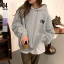 ANGELCLOSET ロゴ パーカー レディース トップス 春 春服 オフィスカジュアル 韓国ファッション 韓国 トップス