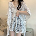 SUNSHINE CLOSET メッシュニット 透かし編み サマーニット トップス