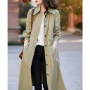 SUNSHINE CLOSET トレンチコート 韓国 薄手ライトアウター トップス