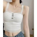 SUNSHINE CLOSET カップ付きキャミソール レースブラトップ トップス