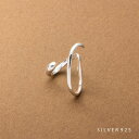 【5/16 1:59まで 5%OFFクーポン】CREAM-DOT シルバー925 イヤーカフ silver925 金属アレルギー sv925 刻印あり レディー...