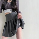 SUNSHINE CLOSET ボックスプリーツスカート ミニスカート黒 スカート