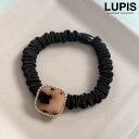 LUPIS べっ甲スクエアヘアゴム ヘアアクセサリー