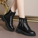 SUNSHINE CLOSET トラックソールブーツ 厚底ショートブーツ シューズ・靴