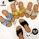 【マラソン期間中 5%OFFクーポン】ANGELCLOSET ぺたんこサンダル レディース フラット シューズ・靴