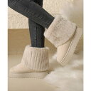 SUNSHINE CLOSET ムートンブーツ 厚底 裏起毛ブーツ 冬靴 シューズ・靴