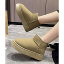 SUNSHINE CLOSET 厚底ムートンブーツ 裏起毛ショートブーツ シューズ・靴