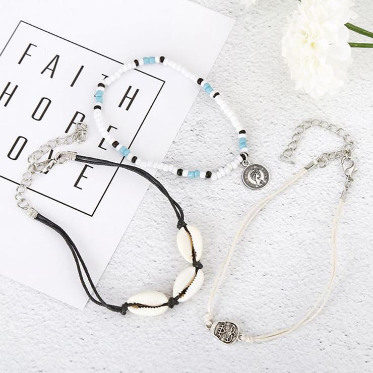 ��30��OFF�����ݥ�4���ָ����gulamu jewelry 3Ϣ���󥯥�å� ������ ������ ������ �ӡ��� �ɥ��� �� ���� �� �� ������ ���������꡼ �����奢�� ����ץ��ǥ�������� �� �� �ڹ� ����Ū �ץ��ץ� �͵�