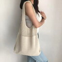 ANGELCLOSET トートバッグ ニット編み バッグ鞄かばん バッグ・鞄