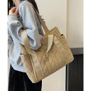 SUNSHINE CLOSET キルティングトートバッグ 韓国風鞄 軽量 バッグ・鞄