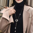 SUNSHINE CLOSET ロングネックレス レディース ラリエット アクセサリー