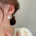 ANGELCLOSET マーメイドパールピアス 韓国ハートピアス アクセサリー