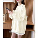 SUNSHINE CLOSET 重ね着風トレーナー レディーススウェット トップス