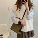 【5%OFFクーポン 9/11 1:59まで】SUNSHINE CLOSET ニットベスト レディース ニットジレ トップス