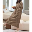 SUNSHINE CLOSET フリースワンピースパジャマ 冬レディース ルームウェア・パジャマ